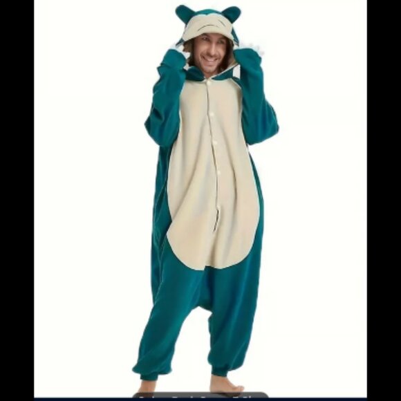 Snorlax Onesie Pajama - Adult Small New - Picture 1 of 3